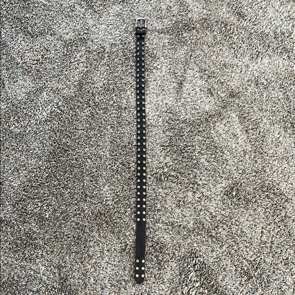 Black Studded Belt